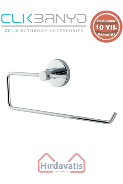 ÇELİK BANYO Paslanmaz Pirinç Flora Açık Kağıt Havluluk