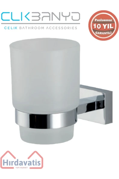 ÇELİK BANYO Paslanmaz Pirinç Kenzo Fırçalık ürün görseli