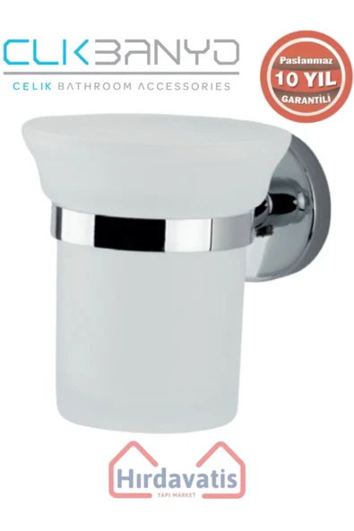 ÇELİK BANYO Paslanmaz Pirinç Dilek Diş Fırçalık