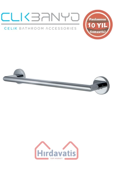 ÇELİK BANYO Paslanmaz Pirinç Flora Küvet Kolu 60cm ürün görseli