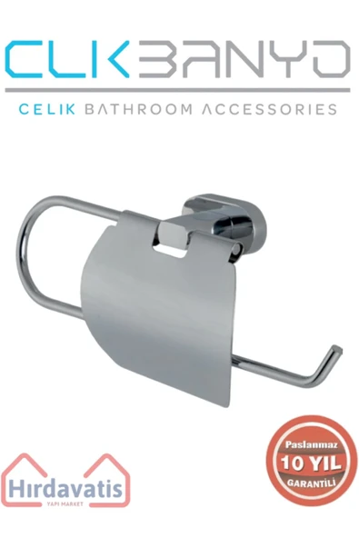 ÇELİK BANYO Paslanmaz Pirinç Zirve Kapaklı Kağıt Havluluk ürün görseli