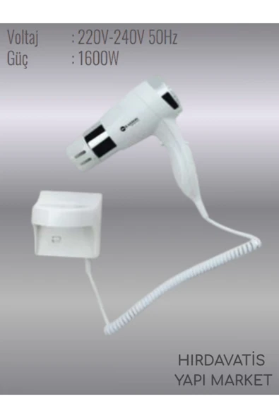 Xinda KORDONLU SAÇ KURUTMA MAKİNESİ - Resim 3