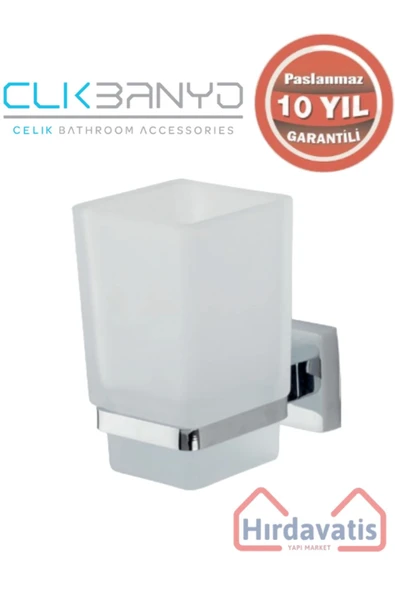 ÇELİK BANYO Paslanmaz Pirinç Tamay Diş Fırçalık ürün görseli