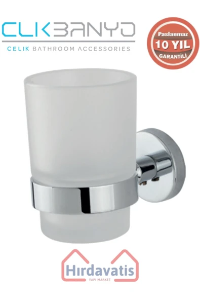 ÇELİK BANYO Paslanmaz Pirinç Dilek Diş Fırçalık ürün görseli