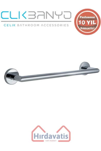 ÇELİK BANYO Paslanmaz Pirinç Flora Küvet Kolu 60cm - Resim 3