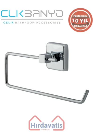 ÇELİK BANYO Paslanmaz Pirinç Kumru Açık Kağıt Havluluk ürün görseli