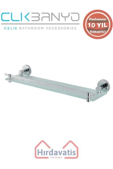 ÇELİK BANYO Paslanmaz Pirinç Flora Etajer Krom ürün görseli 1