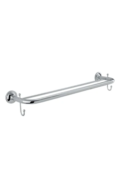 ÇELİK BANYO Paslanmaz Pirinç Bella İkili Uzun Havluluk  Kancalı 50cm - Resim 3