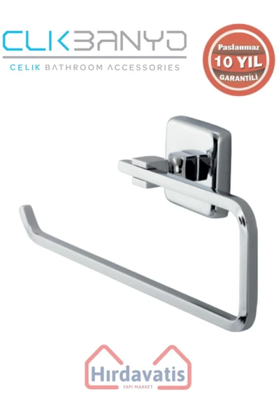 ÇELİK BANYO Paslanmaz Pirinç Kumru Açık Kağıt Havluluk ürün görseli