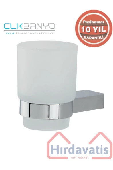 CLK BANYO Paslanmaz Pirinç Titanik Diş Fırçalık ürün görseli