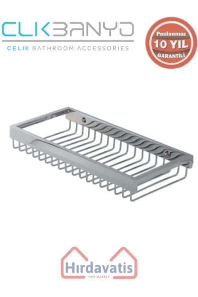 ÇELİK BANYO Paslanmaz Pirinç Kumru Lama Șampuanlık Tekli 15x25 ürün görseli