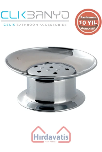 ÇELİK BANYO Paslanmaz Pirinç Dilek Süzgeç Set Üstü Sabunluk ürün görseli