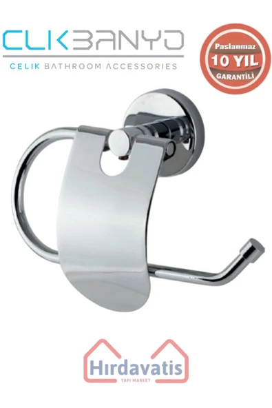 ÇELİK BANYO Paslanmaz Pirinç Dilek Dar Kapaklı Kağıtlık ürün görseli