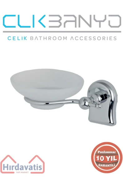 ÇELİK BANYO Paslanmaz Pirinç Lale Sabunluk ürün görseli