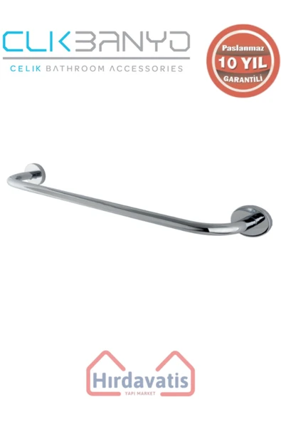 ÇELİK BANYO Paslanmaz Pirinç Dilek Uzun Havluluk 60cm ürün görseli