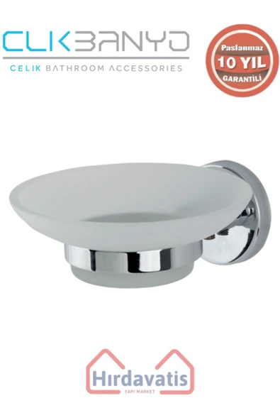 ÇELİK BANYO Paslanmaz Pirinç Karaca Sabunluk ürün görseli