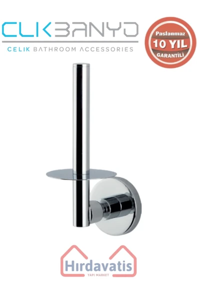 ÇELİK BANYO Paslanmaz Pirinç Flora Yedek Kağıtlık ürün görseli