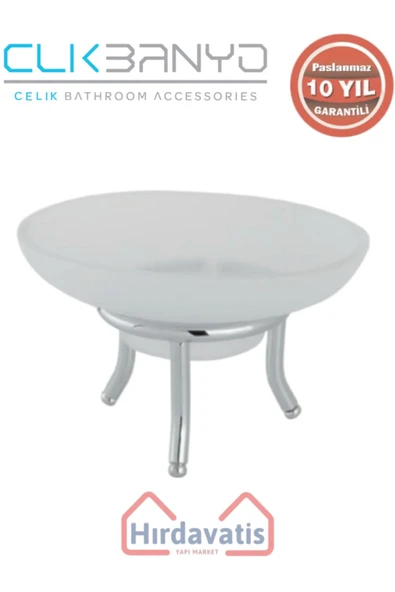 ÇELİK BANYO Paslanmaz Pirinç Dilek Set Üstü Sabunluk ürün görseli