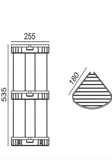 ÇELİK BANYO Zerrin Üçlü Oval Süngerlik Özel Lama 18x18cm - Resim 2