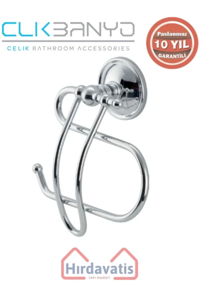 ÇELİK BANYO Paslanmaz Pirinç Bella Dolar Kağıtlık ürün görseli