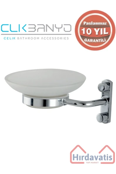 ÇELİK BANYO Paslanmaz Pirinç Vera Sabunluk ürün görseli 1