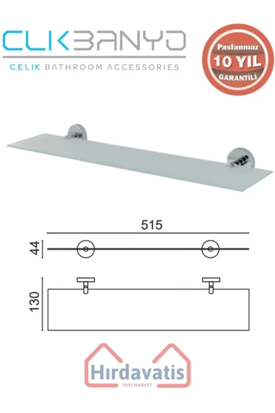 ÇELİK BANYO Paslanmaz Pirinç Karaca Etajer ürün görseli 1
