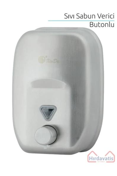 Xinda 304 Kalite Satine Paslanmaz Çelik Manuel Sıvı Sabun Verici ürün görseli