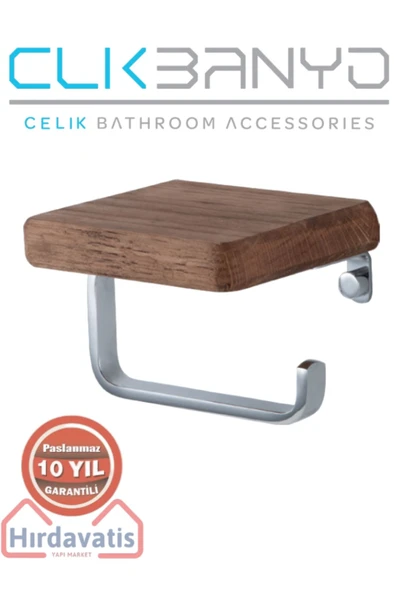 ÇELİK BANYO Paslanmaz Pirinç Selvi Kağıtlık ürün görseli