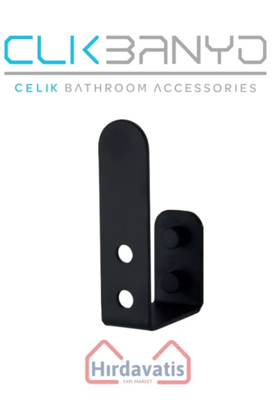 ÇELİK BANYO Paris DKP Yedek Kağıtlık Mat Siyah ürün görseli