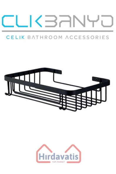 ÇELİK BANYO Tekli Metal Taci 23x15 Sabunluk Şampuanlık Ve Köşe Süngerlik ürün görseli