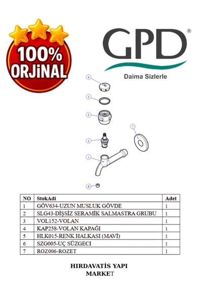 GPD UMS30 Uzun Musluk - 5