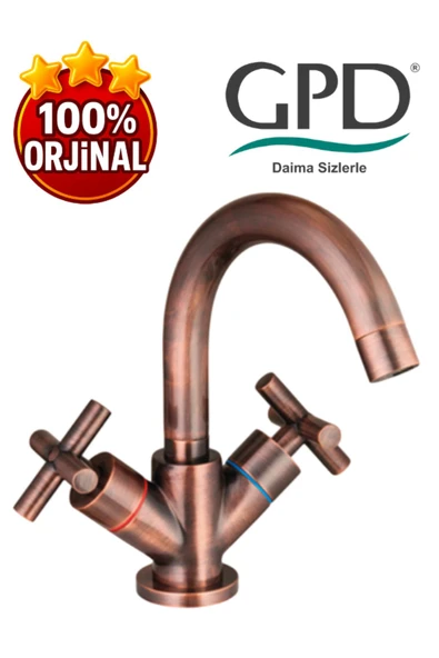 GPD Nino DLB05-B Döner Borulu Lavabo Bataryası