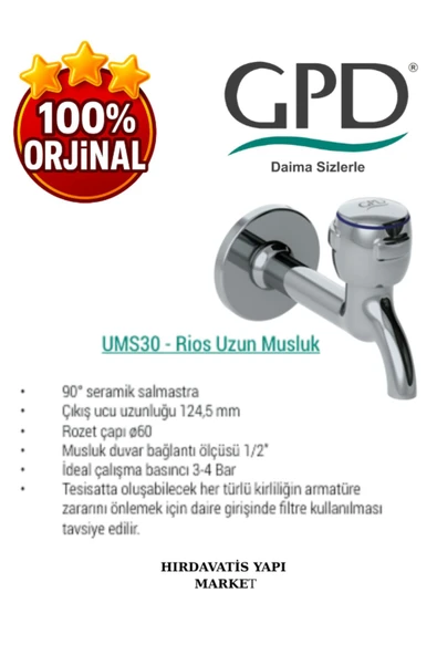 GPD UMS30 Uzun Musluk - 4