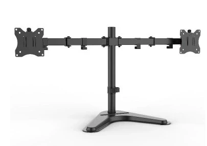 Beek Çift Ekran Taşıyabilen Askı Aparatı,Maksimum 13-32 inç Ekran, Eğim Aralığı +45°~-45°, Dönme Aralığı +90°~-90°, Ekra