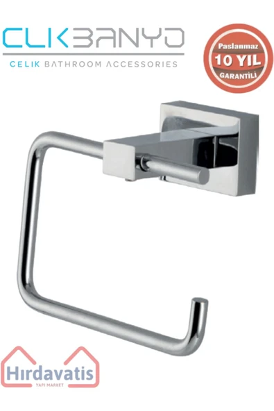 ÇELİK BANYO Paslanmaz Pirinç Kenzo Açık Kağıtlık ürün görseli