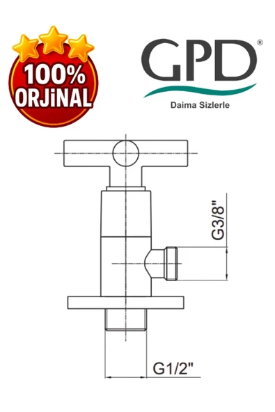 GPD Nino TMS05 Taharet Musluğu - 2