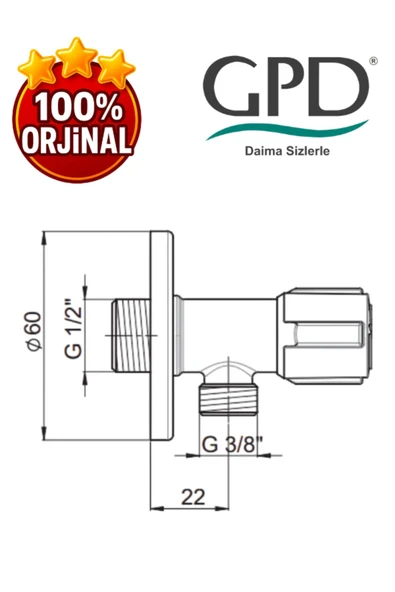 GPD TMS01 Taharet Musluğu - 2