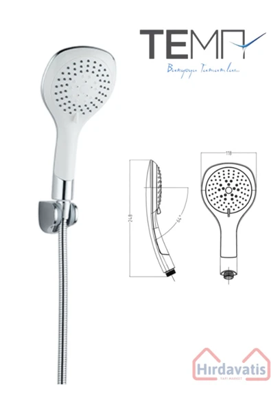 Tema BİANCO ASKILI DUŞ TAKIMI 5 FONKSİYONLU - 3