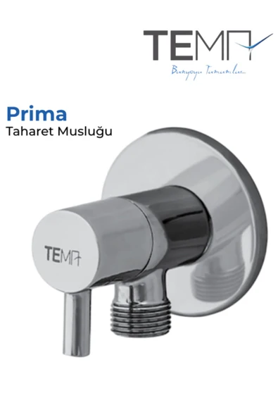 HIRDAVATİS YAPI MARKET Tema Çubuk Kol Taharet Ara Musluğu Rozetli 69300 - 2