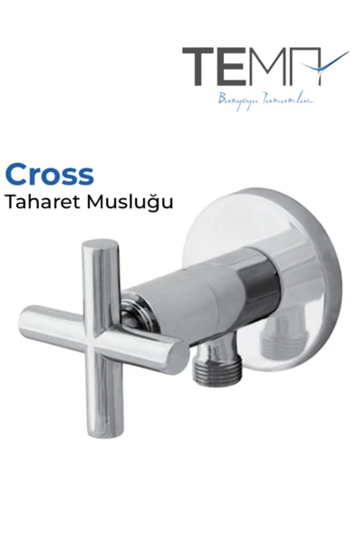 HIRDAVATİS YAPI MARKET Tema Cross Taharet Musluk Ara Musluk - 4