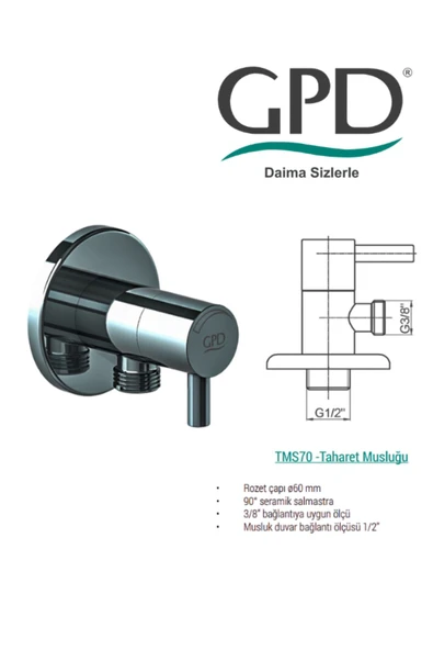 HIRDAVATİS YAPI MARKET GPD ESPİNA TAHARET MUSLUĞU AÇ KAPA - 5