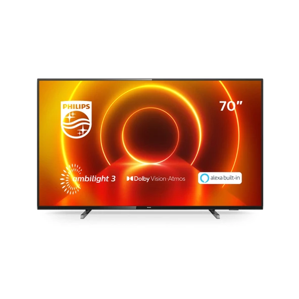 Philips 70PUS7805 4K Ultra HD 70" 178 Ekran Uydu Alıcılı Smart LED TV - 1