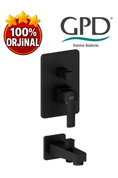 GPD Pedra MTA160-S Tam Ankastre Banyo Bataryası