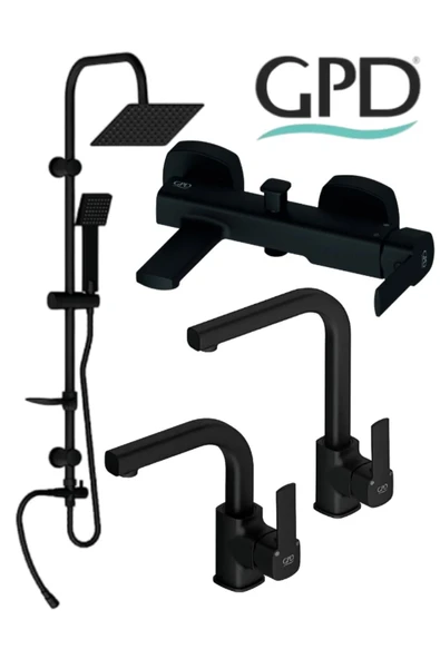 GPD PROVİDO SİYAH BATARYA VE DUŞ SETİ
