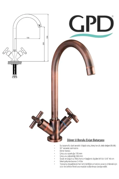 GPD NİNO BAKIR OKSİT KAPLAMA BATARYA SETİ - 3