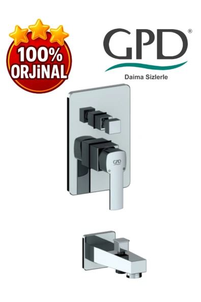 GPD Pedra MTA160 Tam Ankastre Banyo Bataryası