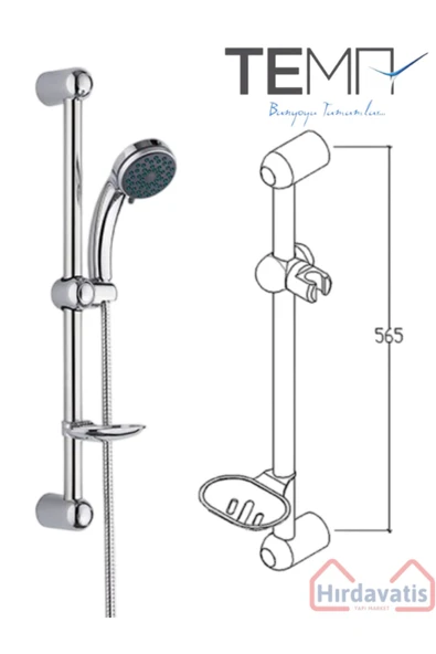 Tema CLASSİC SÜRGÜLÜ DUŞ SETİ 3 FONK. - 2