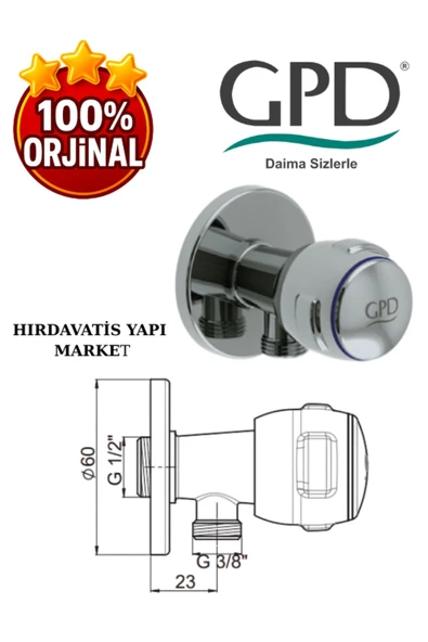 GPD TMS30 Taharet Musluğu - 3