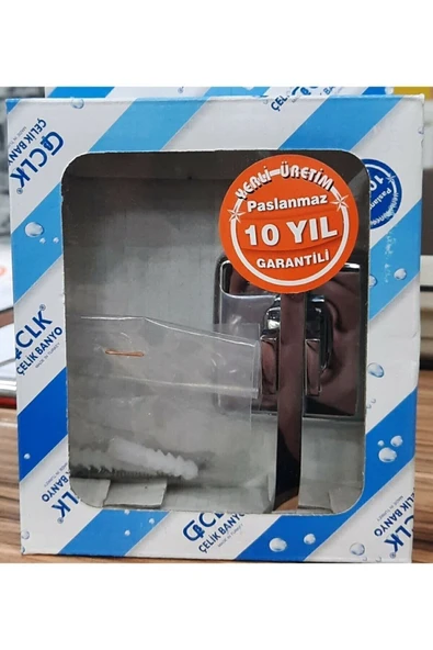 ÇELİK BANYO Paslanmaz Pirinç Kumru Açık Tuvalet Kağıtlık - Resim 3