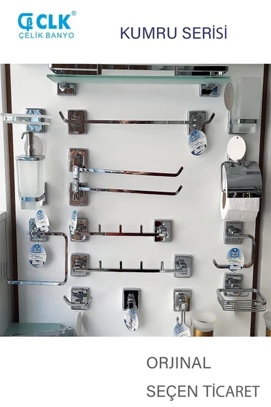 ÇELİK BANYO Paslanmaz Pirinç Kumru Açık Tuvalet Kağıtlık - Resim 5